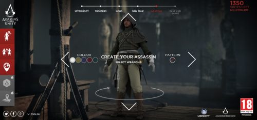 Design an Assassin to be Included in Assassin’s Creed: Unity TV Spot