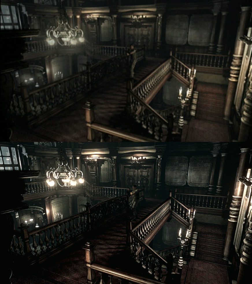 Resident evil 1 загадка с картинами