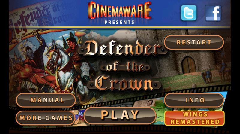 Defender of the Crown released for iOS