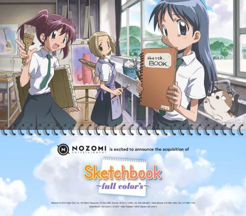 Nozomi Entertainment Acquires ‘Sketchbook ~full color’s~’