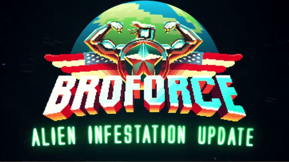 Broforce Adds Giant Alien Themed Update