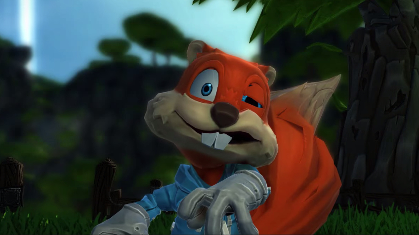 First Few Minutes of Conker’s Bad Fur Day in Project Spark