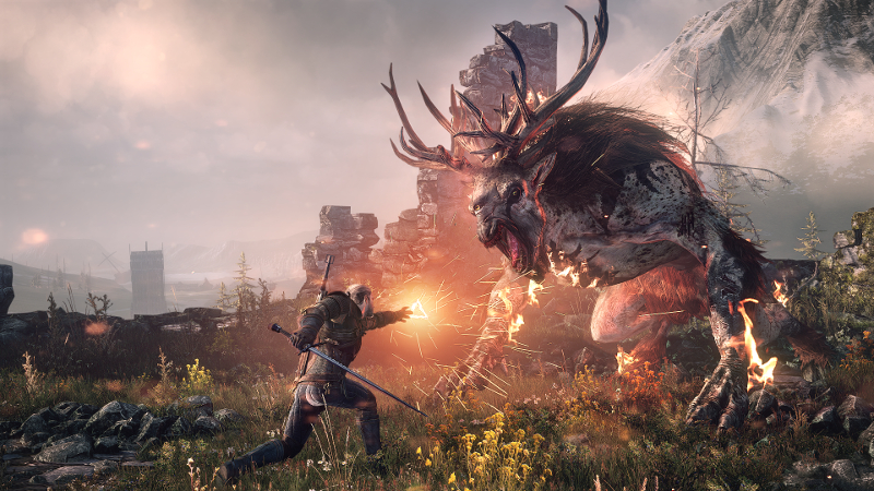 So Many Monsters in The Witcher 3…