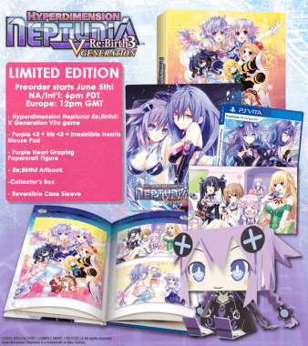 Hyperdimension Neptunia Re;Birth 3: V Generation Limited Edition ...