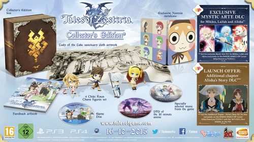 Tales of Zestiria Collector’s Edition Revealed for Europe