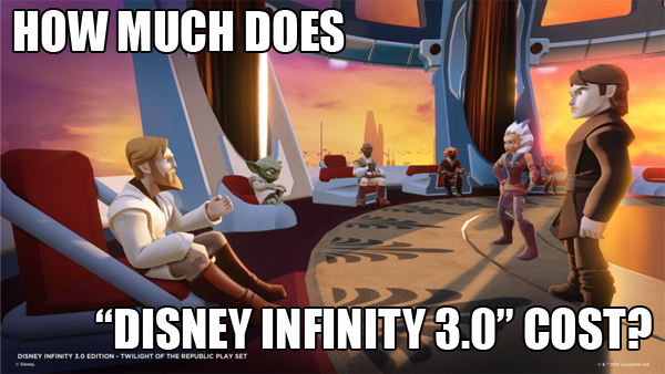 How Much Does “Disney Infinity 3.0” Cost?