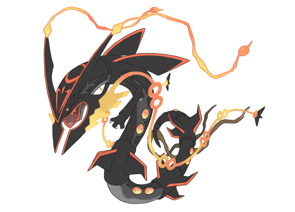 Shiny Rayquaza event pokemon ORAS