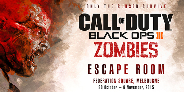 Activision Setting Up Zombie Escape Room In Melbourne Ahead Of Call Of Duty Black Ops III 