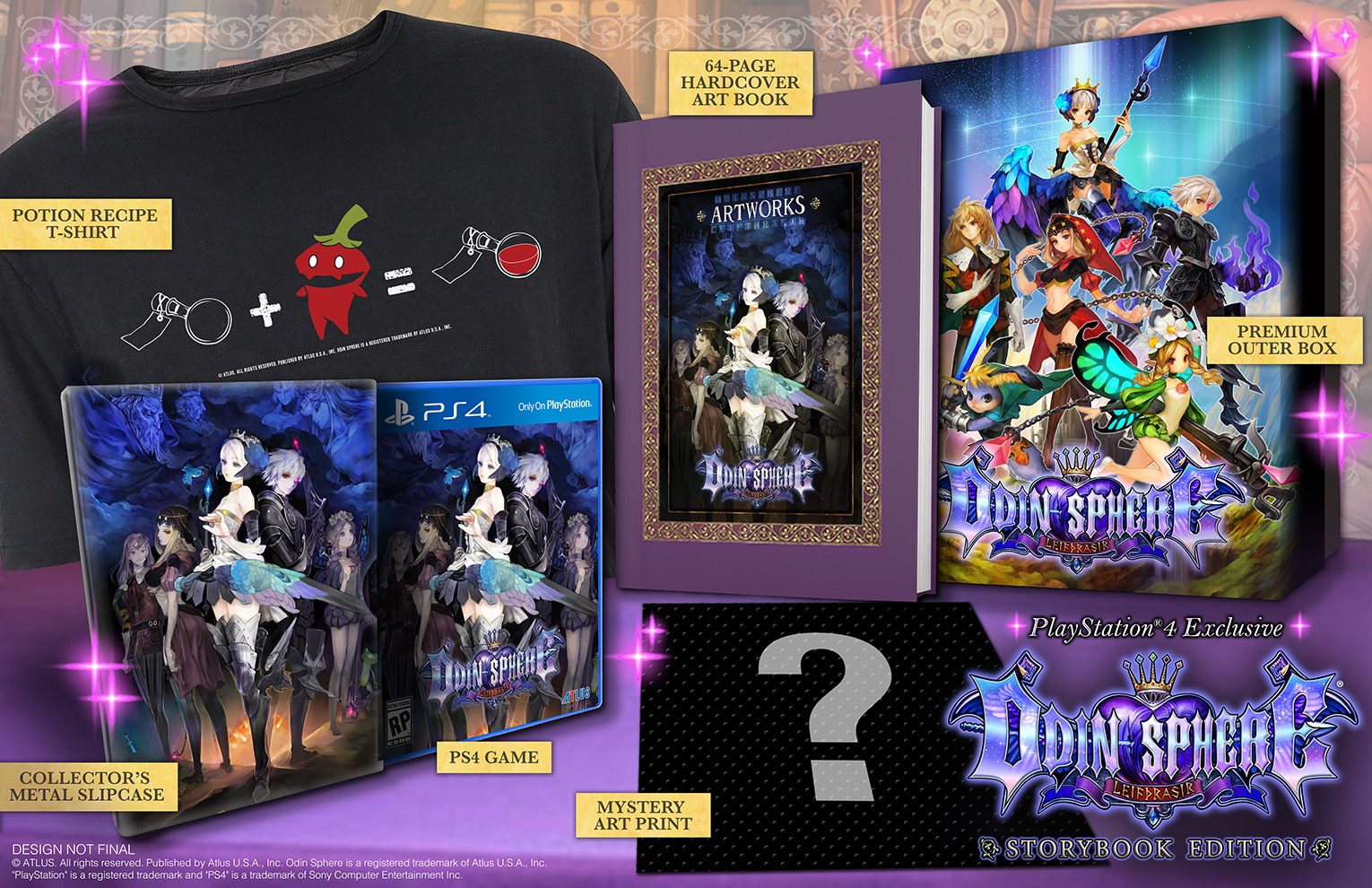 Odin Sphere: Leifthrasir ‘Storybook Edition’ Announced for North America