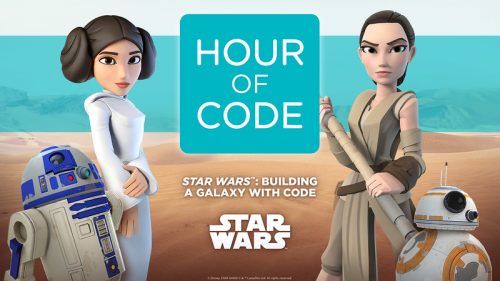 Create Your Own Games with Disney, Star Wars & Code.Org