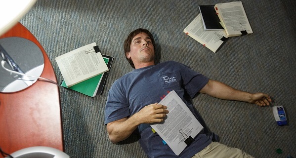Christian Bale plays Michael Burry in The Big Short from Paramount Pictures and Regency Enterprises