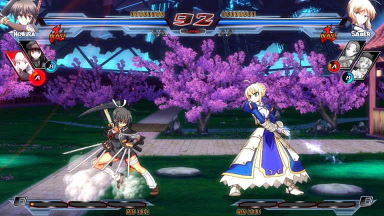 Nitroplus Blasterz’ Western Release to Offer Homura and Aino Heart Free at Launch