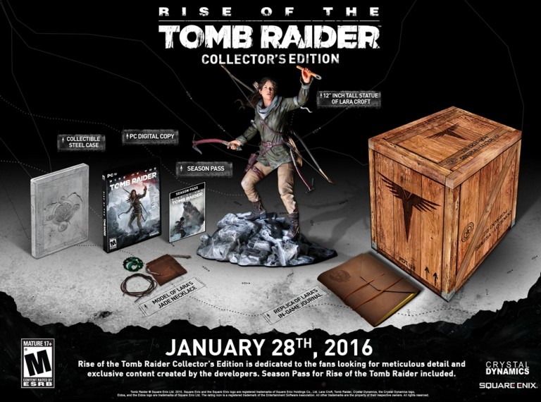 Rise of the Tomb Raider Arrives on PC January 28th