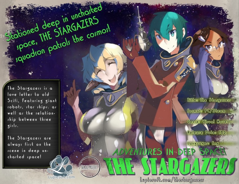 Lupiesoft’s Latest Visual Novel ‘The StarGazers’ Placed on Steam Greenlight