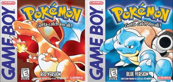 Pokemon-Red-Blue- Covers
