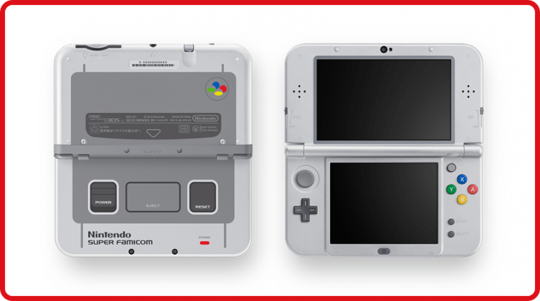Super Famicom Themed New Nintendo 3DS XL Announced for Japan