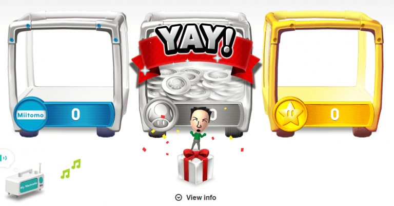 Smartphone Game Miitomo and My Nintendo Rewards Launch