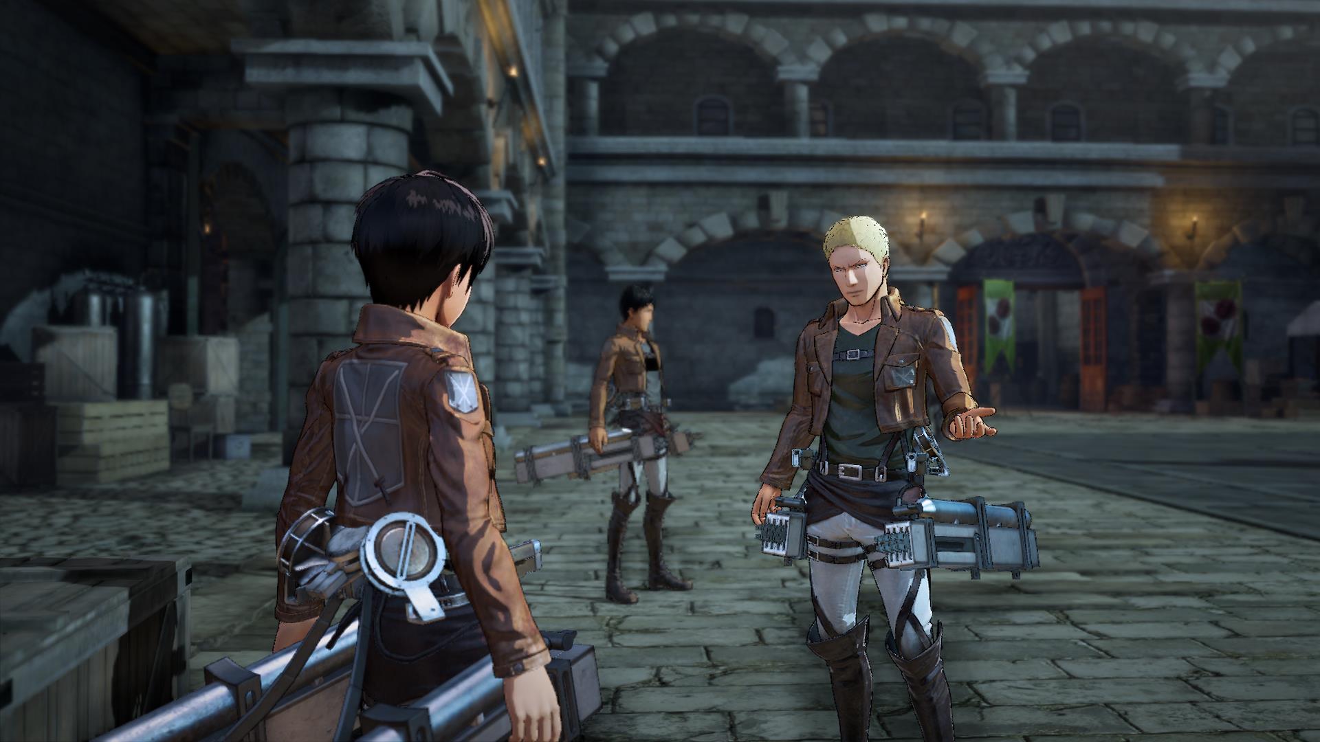 Games attack. Attack on Titan 3 игра. Attack on Titan игра на ps3. Игры на PLAYSTATION 3 аниме атака титанов. Игры на плейстейшен 4 аниме атака титанов.