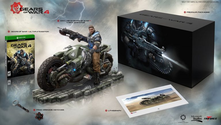 Gears of War 4 Special Editions and Season Pass Detailed