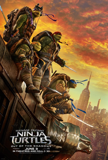 Teenage Mutant Ninja Turtles – Out of the Shadows Movie Review