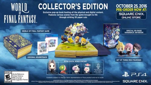 World of Final Fantasy Collector’s Edition Revealed