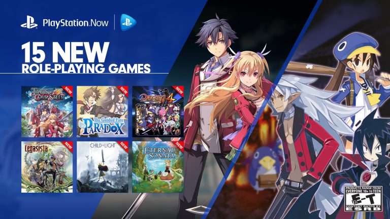 PlayStation Now Adds Fifteen RPGs including many Japanese Titles