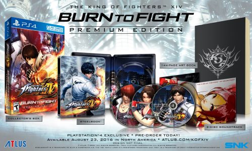 The King Of Fighters XIV’s “Burn to Fight” Premium Edition Unboxed
