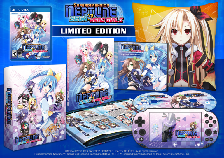 Superdimension Neptune VS Sega Hard Girls Limited Edition Revealed