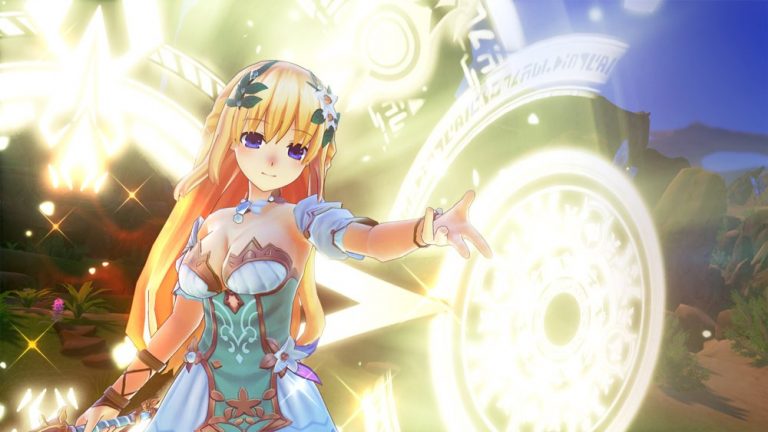 Four Goddesses Online: Cyber Dimension Neptune Reveals Nepgear as a Mage