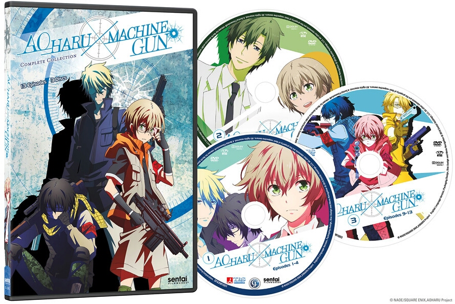 This Tuesday From Sentai Filmworks: ‘Aoharu x Machinegun’ – Capsule - Aoharu X Machinegun Episode 1 English Sub