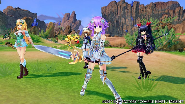 Four Goddesses Online: Cyber Dimension Neptune Debut Trailer