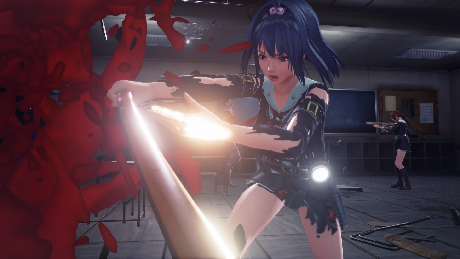 school girl zombie hunter game review