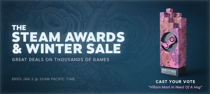 Steam Winter Sale 2016 Begins with Steams Award Voting
