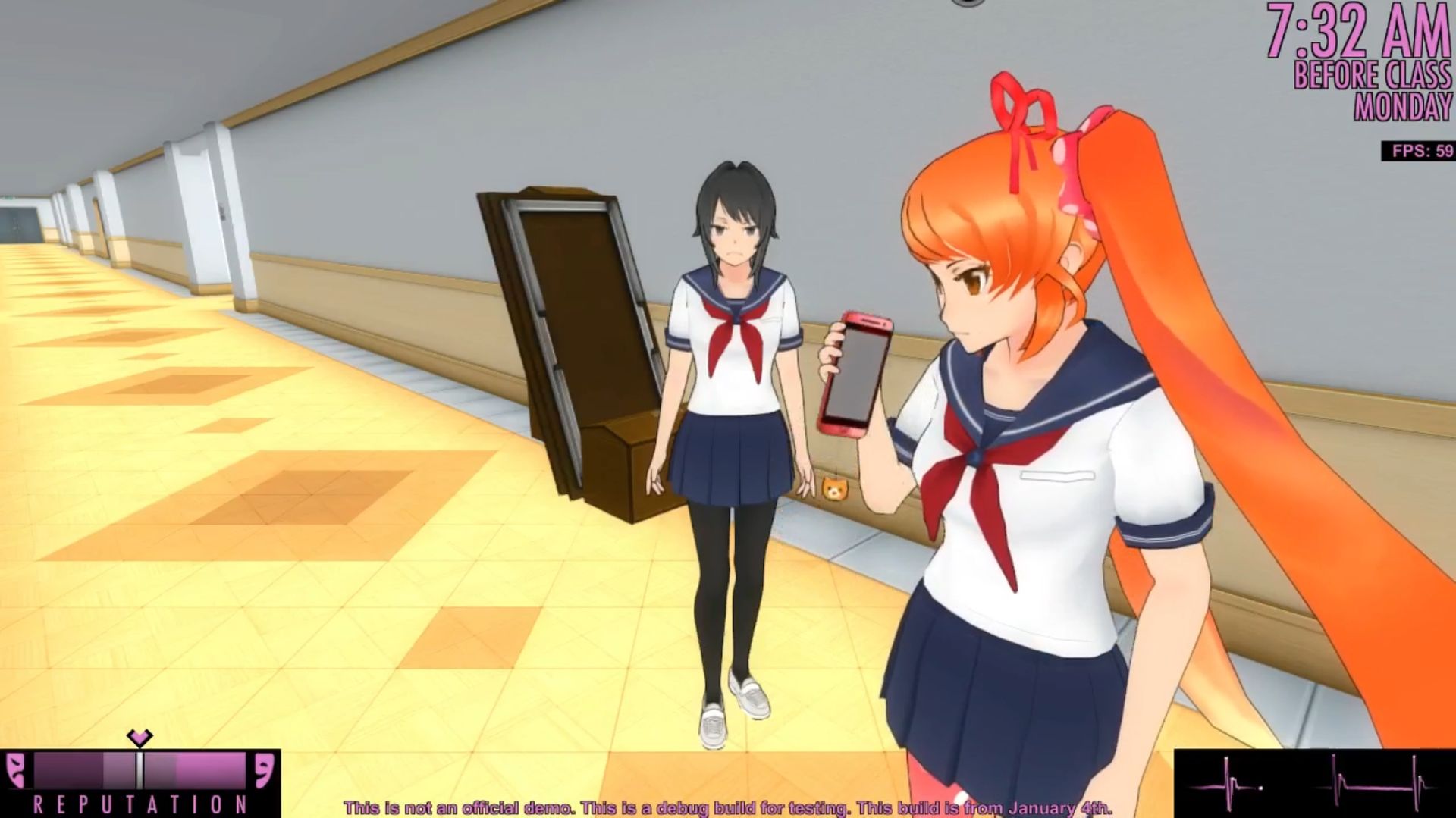 yandere simulator game app