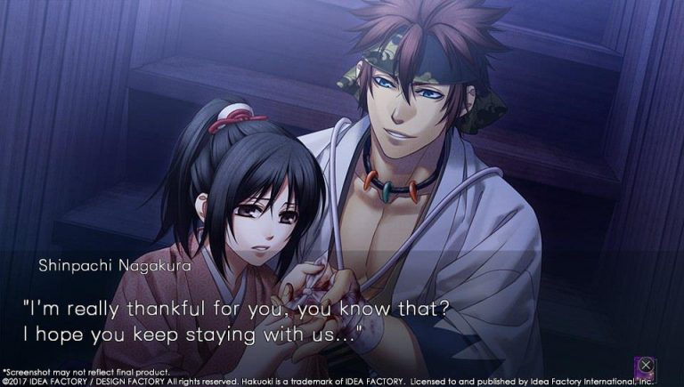 Hakuoki: Kyoto Winds Details Nagakura, Sanan, and Yamazaki