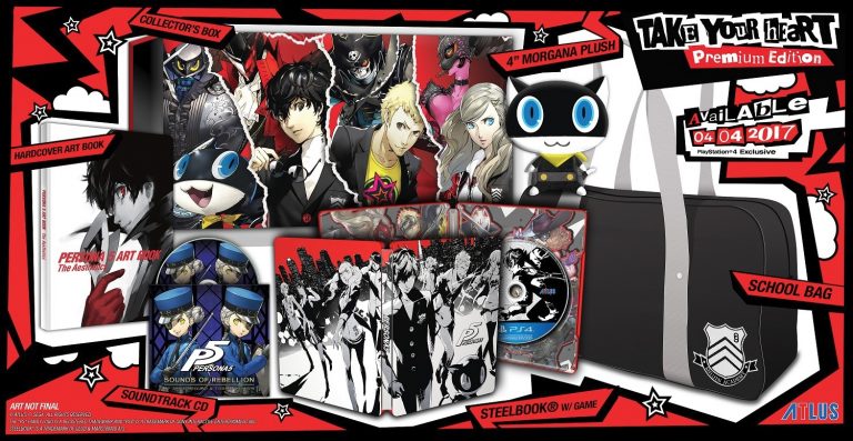 Persona 5’s Take Your Heart Edition Unboxed