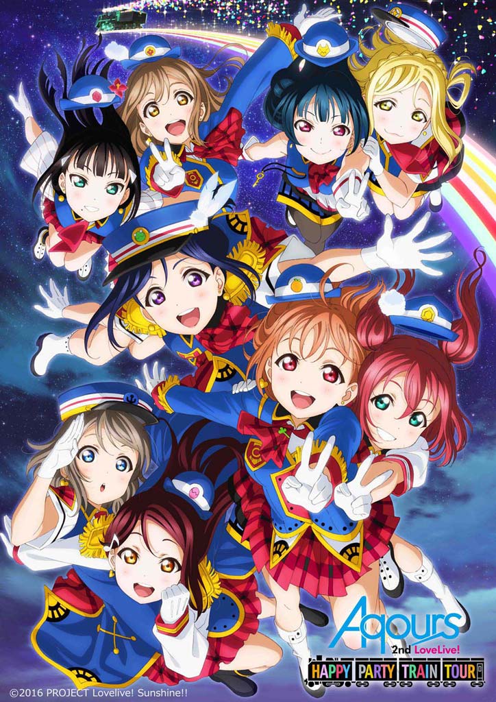Madman Has Official ‘Love Live! Sunshine’ “Happy Party Train Tour” Goods for Pre-Order