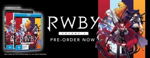 Australian Release of ‘RWBY’ Volume 4 Set for June 8, 2017