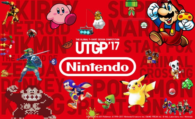 Nintendo & UNIQLO Releasing Tshirt Design Contest Winners on May 19