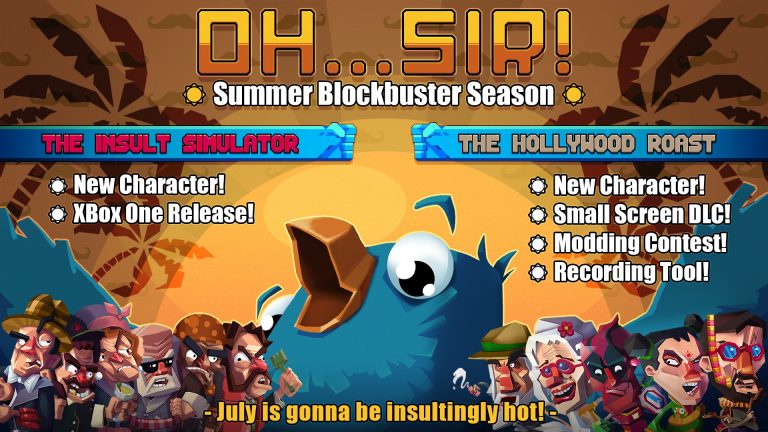 Oh…Sir! Summer Blockbuster Season Bringing Updates to Oh…. Sir!! Games