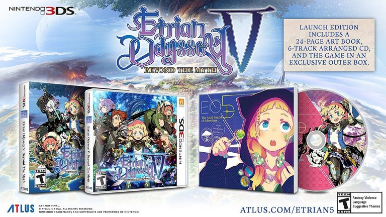 Etrian Odyssey V: Beyond the Myth Launches in North America on October 17