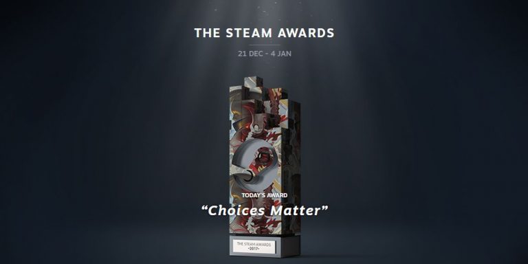 The Steam Awards 2017 Nominees Announced