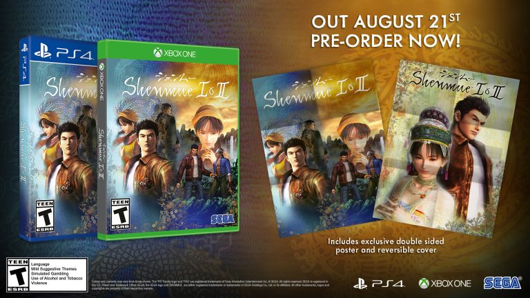 Shenmue I & II to Launch in the West on August 21