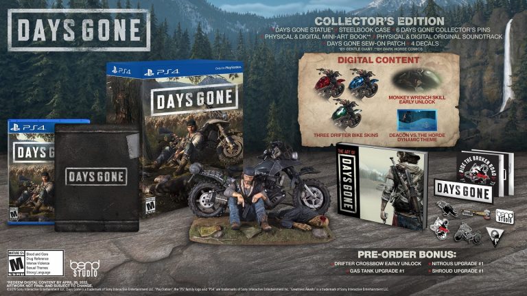 Days Gone Special Editions Detailed Alongside New Trailer