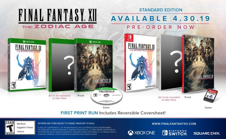 Final Fantasy XII: The Zodiac Age and Final Fantasy X | X-2 HD Remaster Trailers Released
