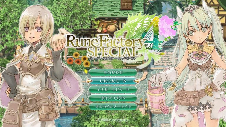 Rune Factory 4 Special Revealed for Switch