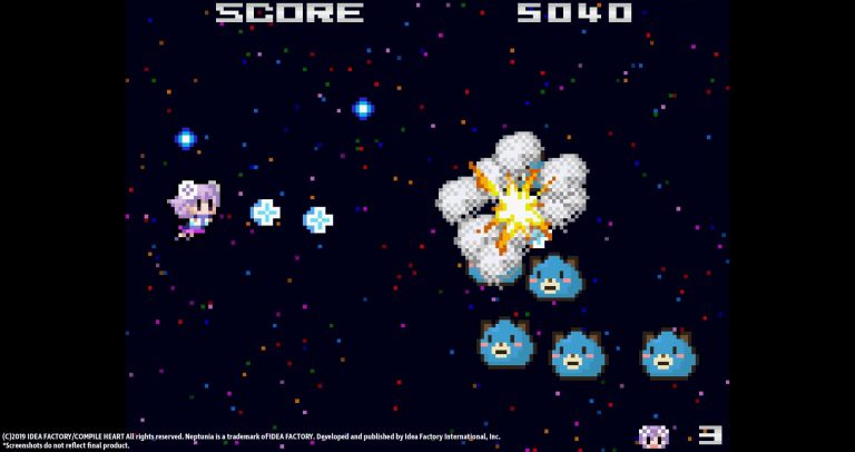 Retro Neptunia Shooter Announced for PC