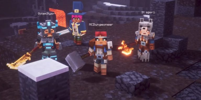 Minecraft Dungeons Announced for Spring 2020