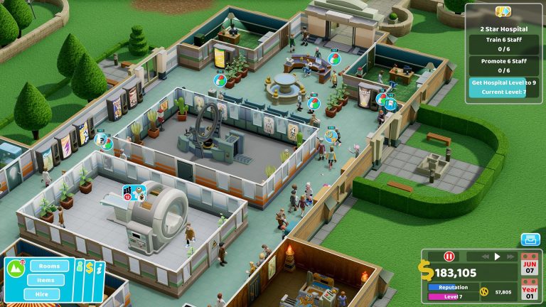 Two Point Hospital Releasing on Consoles on February 25, 2020