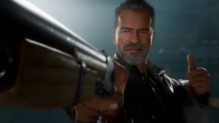 Mortal Kombat 11 Terminator Gameplay Footage
